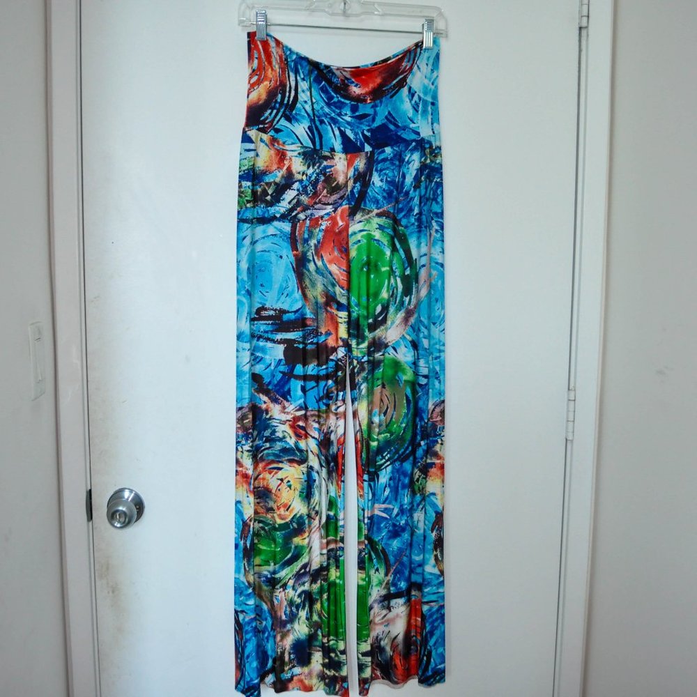 Palazzo Pattern Pants - image 1